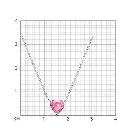 Колье SOKOLOV - Серебро 925, Фианит (арт. 94071334)