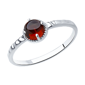 Кольцо SOKOLOV - Серебро 925, Гранат (арт. 92012100)