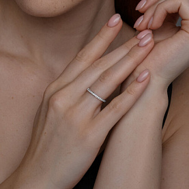 Кольцо SOKOLOV - Серебро 925, Фианит (арт. 94010699)