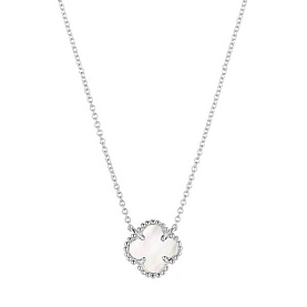 Колье FRESH - Серебро 925, Перламутр (арт. TC-N01829-X-W-PN-X-X)