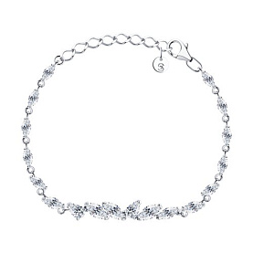 Браслет SOKOLOV - Серебро 925, Фианит (арт. 94051194)