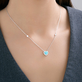 Колье SOKOLOV - Серебро 925, Фианит (арт. 94071273-91)