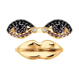 Кольцо SOKOLOV - Серебро 925, Фианит (арт. 93011181)