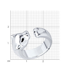 Кольцо SOKOLOV - Серебро 925, Эмаль (арт. 94014641)