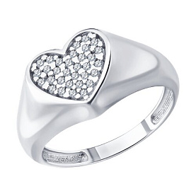 Кольцо Diamant - Серебро 925, Фианит (арт. 94-110-00268-1)