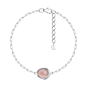 Браслет SOKOLOV - Серебро 925, Халцедон (арт. 83050077)