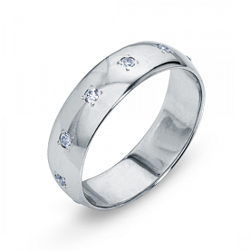 Кольцо Platinum Lab. - Платина 950, Бриллиант (арт. ПК-105-11)