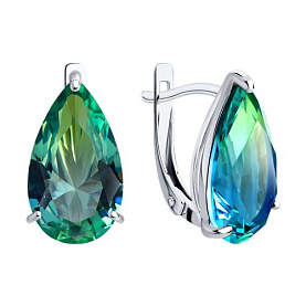 Серьги SOKOLOV - Серебро 925, Синтетический ситалл (арт. 92022818)