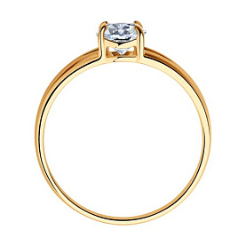 Кольцо SOKOLOV - Серебро 925, Фианит (арт. 93010799)