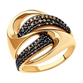 Кольцо SOKOLOV - Серебро 925, Фианит (арт. 93010853)