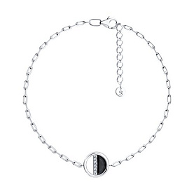 Браслет SOKOLOV - Серебро 925, Фианит (арт. 94051668)