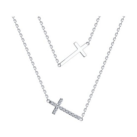 Колье SOKOLOV - Серебро 925, Фианит (арт. 94070767)