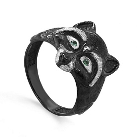 Кольцо Кабаровских - Серебро 925, Фианит (арт. 11-497-40489)