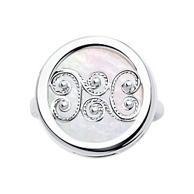 Кольцо SOKOLOV - Серебро 925, Перламутр (арт. 94012049)