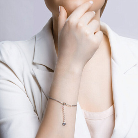 Браслет SOKOLOV - Серебро 925, Фианит (арт. 94050184)