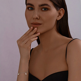 Браслет SOKOLOV - Серебро 925, Swarovski (арт. 94051035)