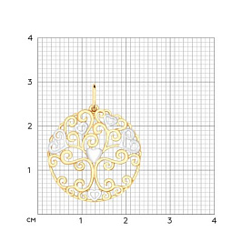 Подвеска SOKOLOV - Серебро 925 (арт. 93030297)