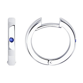 Серьги SOKOLOV - Серебро 925, Фианит (арт. 94024466)