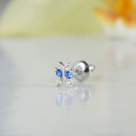 Серьги Галатея - Серебро 925, Фианит (арт. 3010.5)