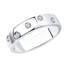 Кольцо Diamant - Серебро 925, Фианит (арт. 94-110-01515-1)