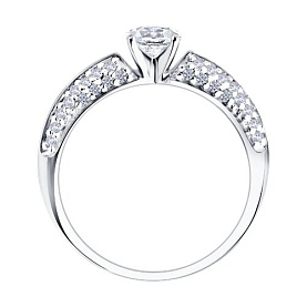 Кольцо Diamant - Серебро 925, Фианит (арт. 94-110-02130-1)