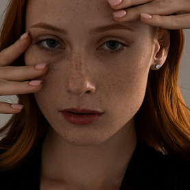 Серьги SOKOLOV - Серебро 925, Фианит (арт. 94023123)