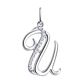 Подвеска Diamant - Серебро 925, Фианит (арт. 94-130-01423-1)