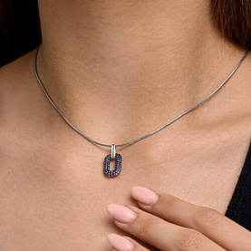 Подвеска SOKOLOV - Серебро 925, Фианит (арт. 94033398)