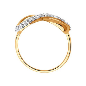 Кольцо SOKOLOV - Серебро 925, Фианит (арт. 93010391)