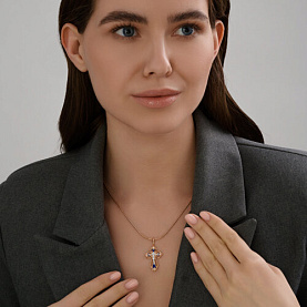 Подвеска Diamant - Серебро 925, Фианит, Эмаль (арт. 93-131-02243-1)