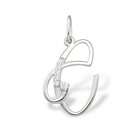 Подвеска EFREMOV - Серебро 925, Фианит (арт. 13100112912-501)