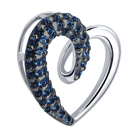 Подвеска SOKOLOV - Серебро 925, Фианит (арт. 94033387)