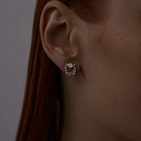 Серьги SOKOLOV - Серебро 925, Фианит (арт. 94025937)