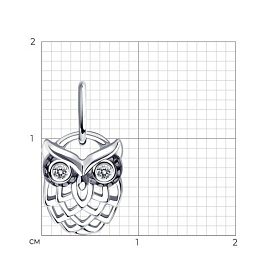 Подвеска Diamant - Серебро 925, Фианит (арт. 94-130-01084-1)