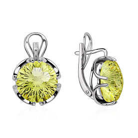 Серьги KRASNOE - Серебро 925, Фианит (арт. 2340206383-1-65)