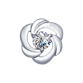 Подвеска SOKOLOV - Серебро 925, Фианит (арт. 94031941)