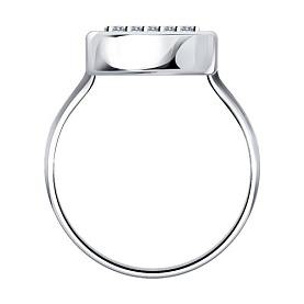 Кольцо SOKOLOV - Серебро 925, Фианит (арт. 94015027)