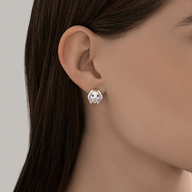 Серьги SOKOLOV - Серебро 925, Эмаль (арт. 94027104)