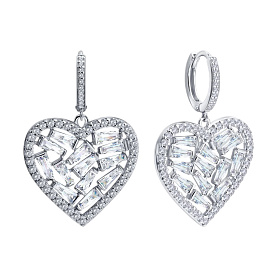 Серьги SOKOLOV - Серебро 925, Фианит (арт. 94027535)