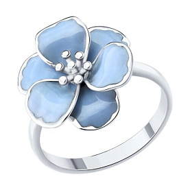 Кольцо SOKOLOV - Серебро 925, Эмаль (арт. 94014645)