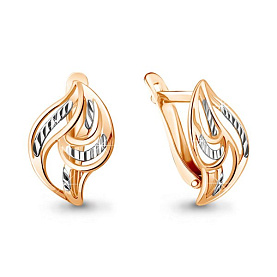 Серьги Аквамарин - Золото 585 (арт. 31204.1)