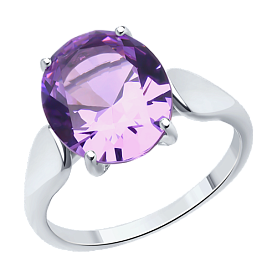 Кольцо SOKOLOV - Серебро 925, Фианит (арт. 92012179)