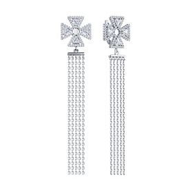 Серьги SOKOLOV - Серебро 925, Фианит (арт. 94026699)