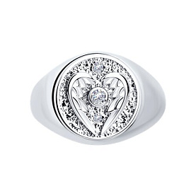 Кольцо SOKOLOV - Серебро 925, Фианит (арт. 94013314)