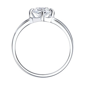 Кольцо SOKOLOV - Серебро 925, Фианит (арт. 94014960)