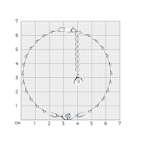 Браслет SOKOLOV - Серебро 925, Фианит (арт. 94050306)