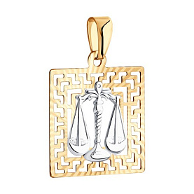 Подвеска SOKOLOV - Золото 375 (арт. 032226-4)