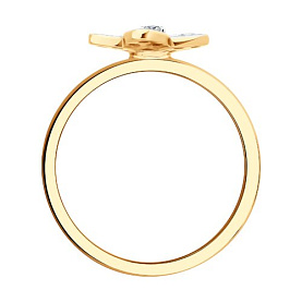 Кольцо Diamant - Золото 585, Фианит (арт. 51-110-02838-1)