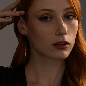 Серьги SOKOLOV - Серебро 925, Гранат (арт. 92022503)