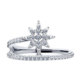 Кольцо SOKOLOV - Серебро 925, Фианит (арт. 94014062)